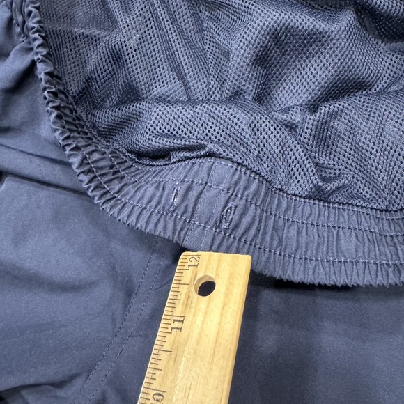 Nike Pants Mens XL Blue Windbreaker Straight Pull On Athletic Stretch Gym Logo - Picture 13 of 14